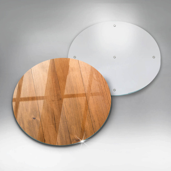 Chopping board glass Wooden planks