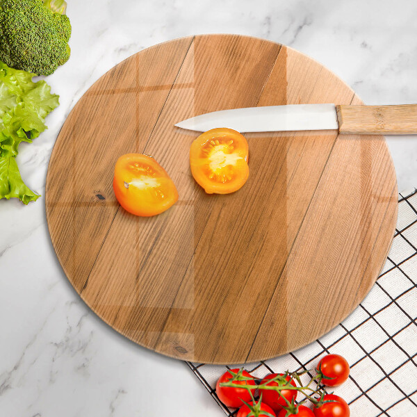 Chopping board glass Wooden planks
