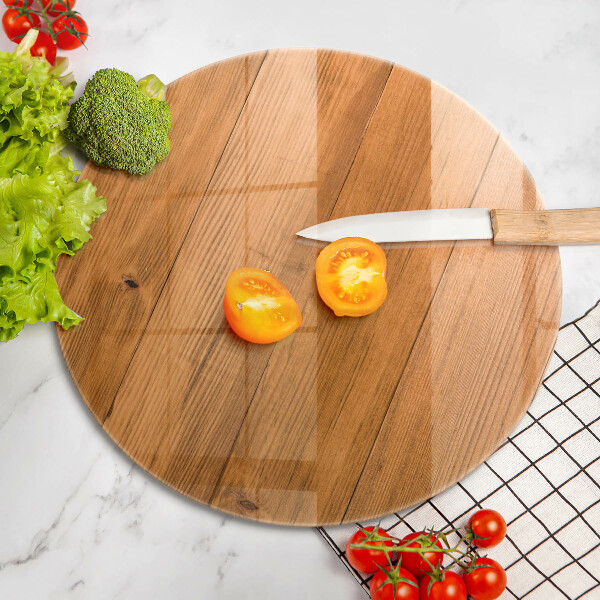 Chopping board glass Wooden planks