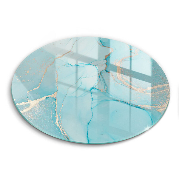 Chopping board glass Abstraction stone