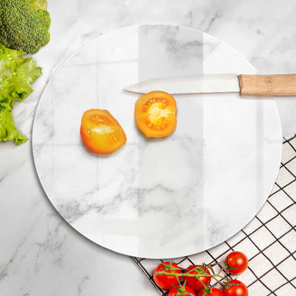 Chopping board glass Modern marble