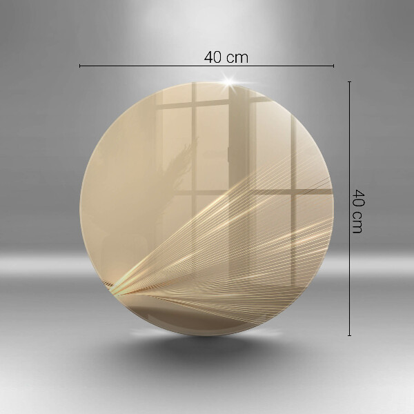 Chopping board glass Modern abstraction