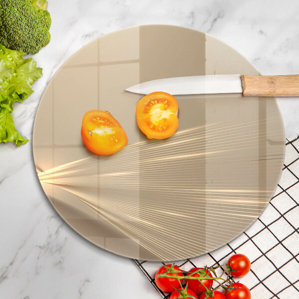 Chopping board glass Modern abstraction