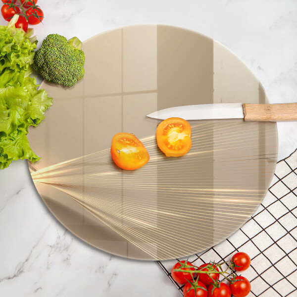 Chopping board glass Modern abstraction