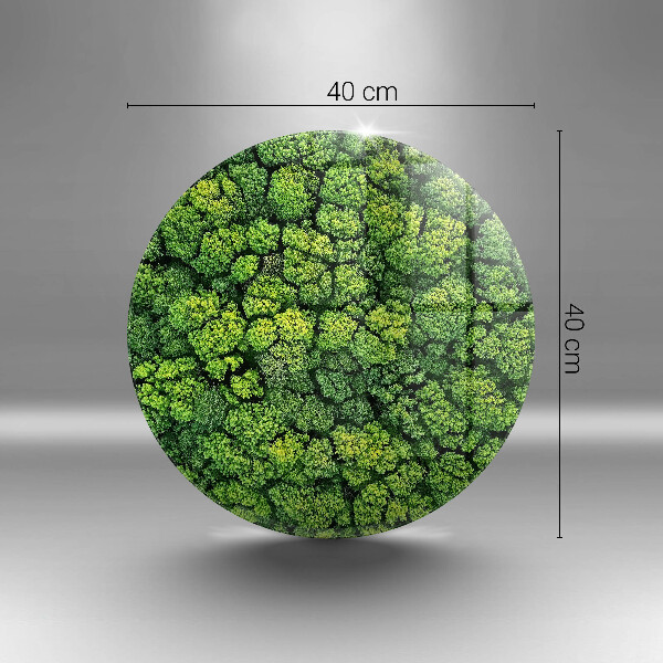 Chopping board glass Nature - moss plant