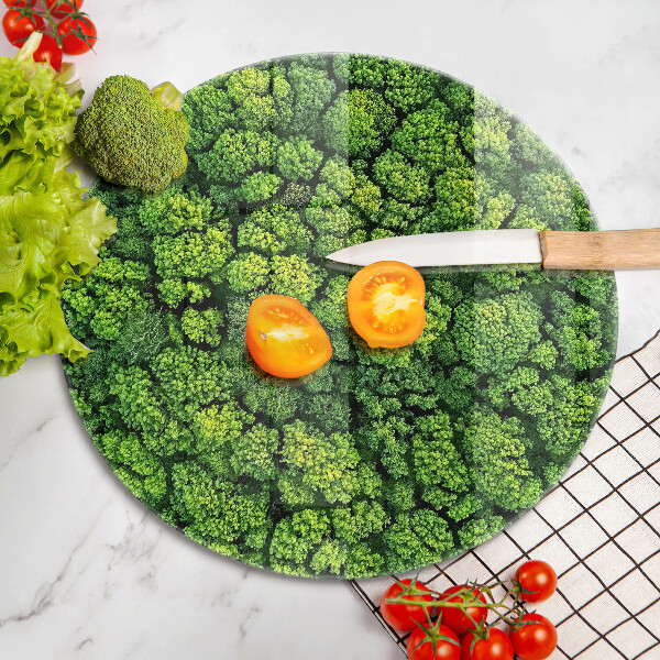 Chopping board glass Nature - moss plant
