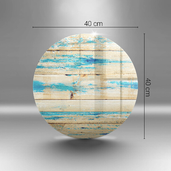 Chopping board glass Retro boards wood