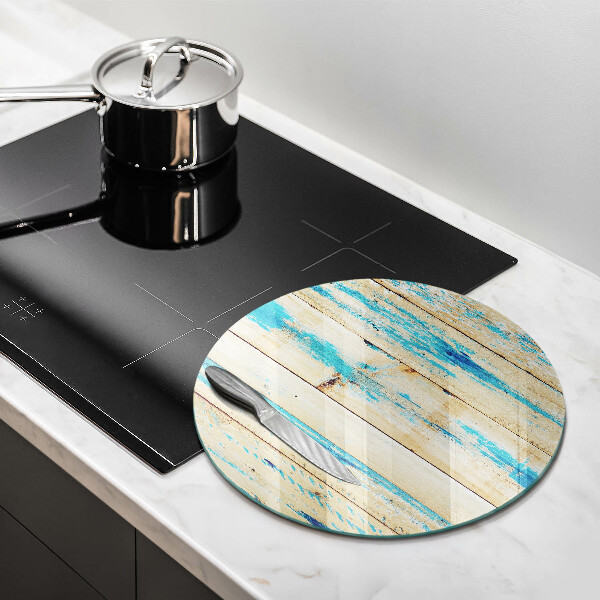 Chopping board glass Retro boards wood