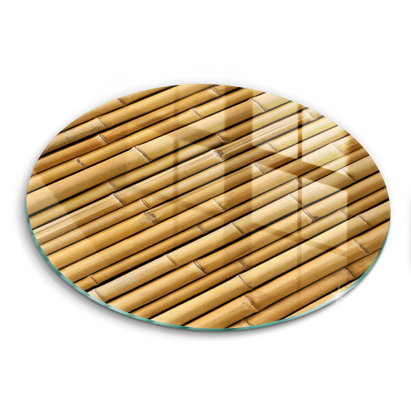 Chopping board glass Nature boho bamboo