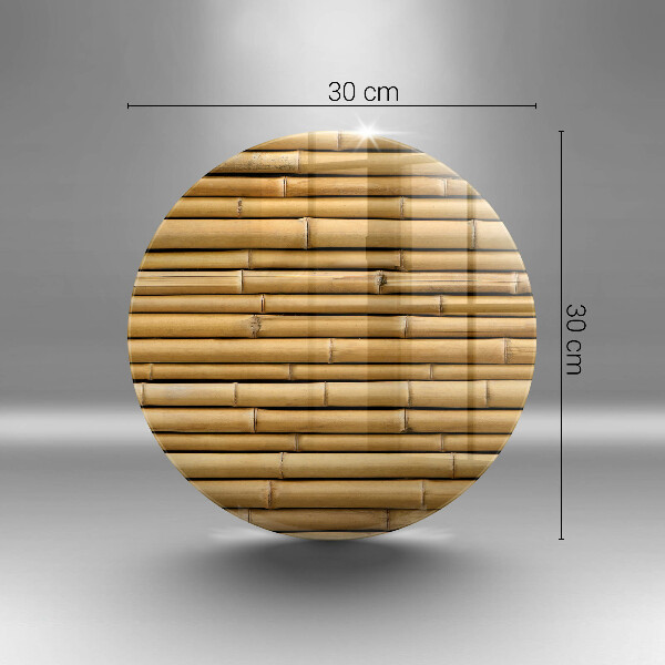 Chopping board glass Nature boho bamboo