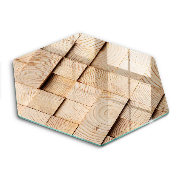 Chopping board Wooden squares