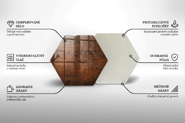 Chopping board Dark wood board