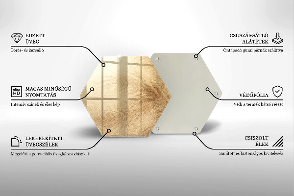 Glass worktop saver Beach sand and holidays