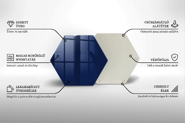 Chopping board Blue color