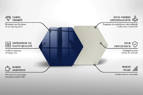 Chopping board Blue color