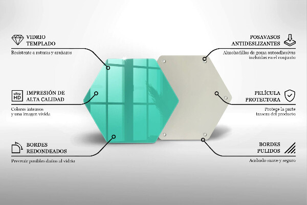 Chopping board Green color