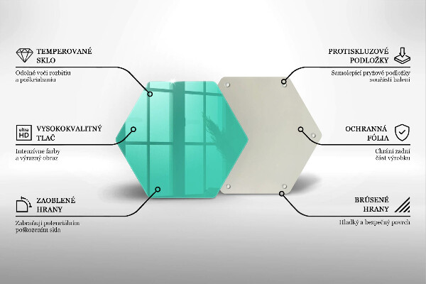 Chopping board Green color