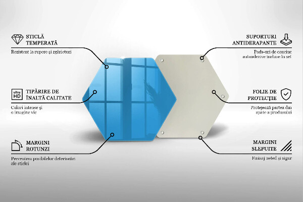 Chopping board Blue color