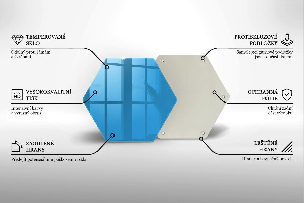 Chopping board Blue color