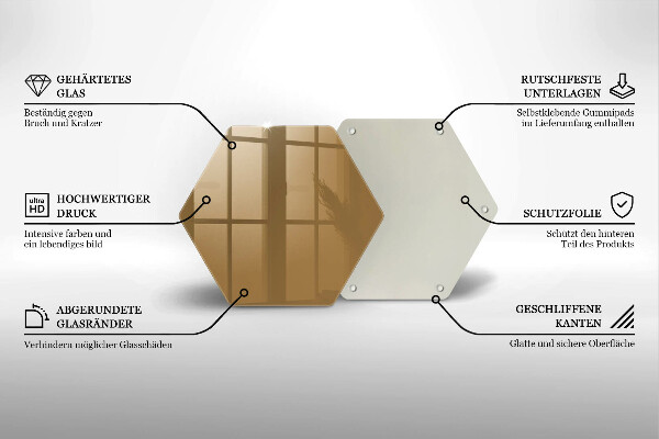 Chopping board Beige colour