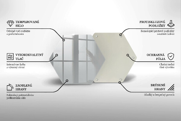 Chopping board Grey colour