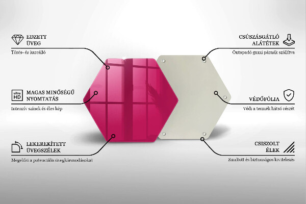 Chopping board Pink color