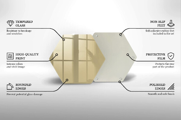 Chopping board Beige colour