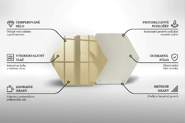 Chopping board Beige colour