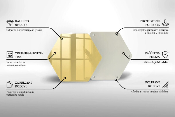 Chopping board Yellow