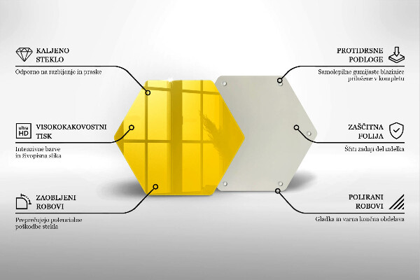 Chopping board Yellow