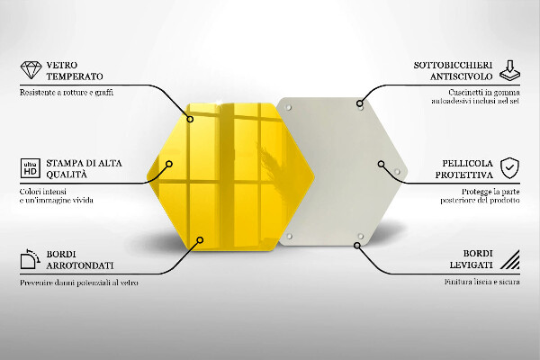 Chopping board Yellow