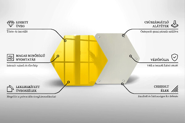 Chopping board Yellow