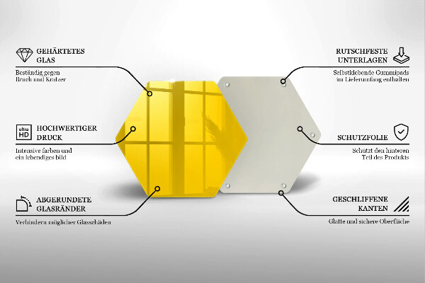 Chopping board Yellow