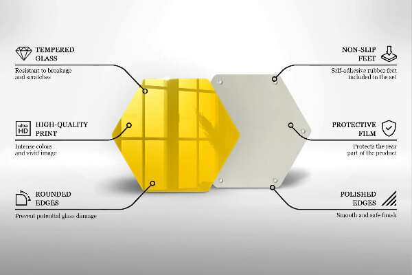 Chopping board Yellow