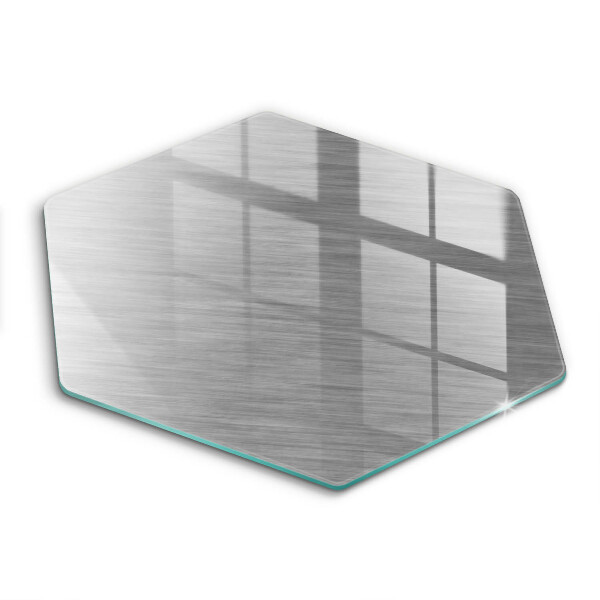 Chopping board glass Metal texture background