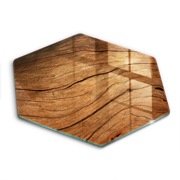 Chopping board glass Wood board texture