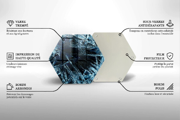 Chopping board Sharp ice structure