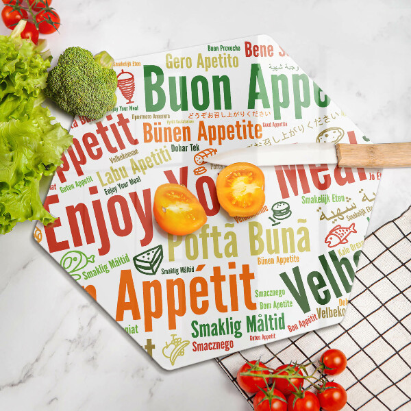 Chopping board glass Tasty language subtitles