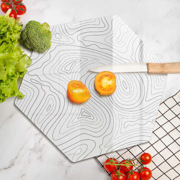 Chopping board Abstraction shapes