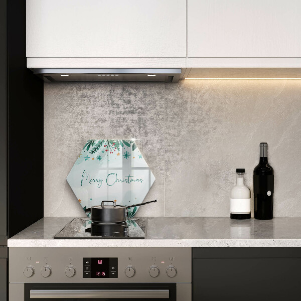 Chopping board The inscription Merry Christmas