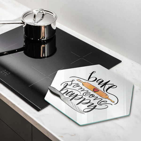 Chopping board Bake some happy