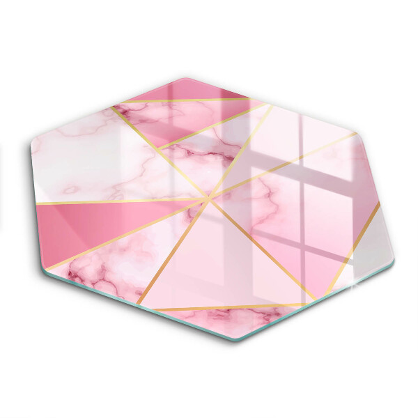 Chopping board Geometric marble