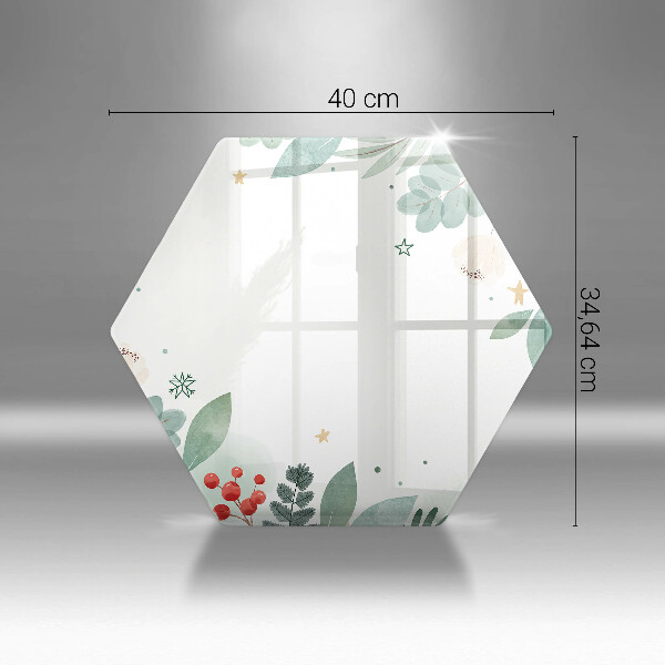 Chopping board Watercolors leaves