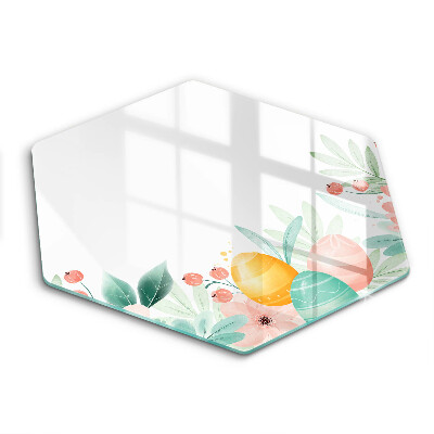 Chopping board Easter eggs