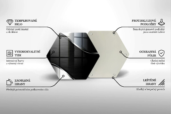 Chopping board Metal abstraction