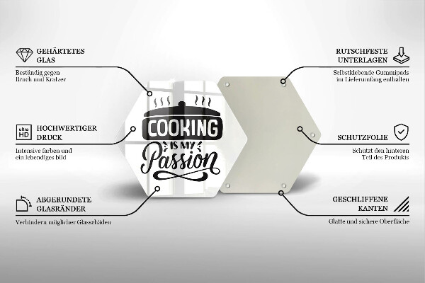 Chopping board Cooking is my passion