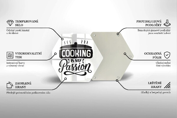 Chopping board Cooking is my passion