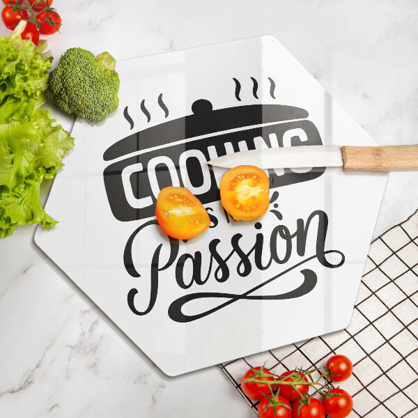 Chopping board Cooking is my passion