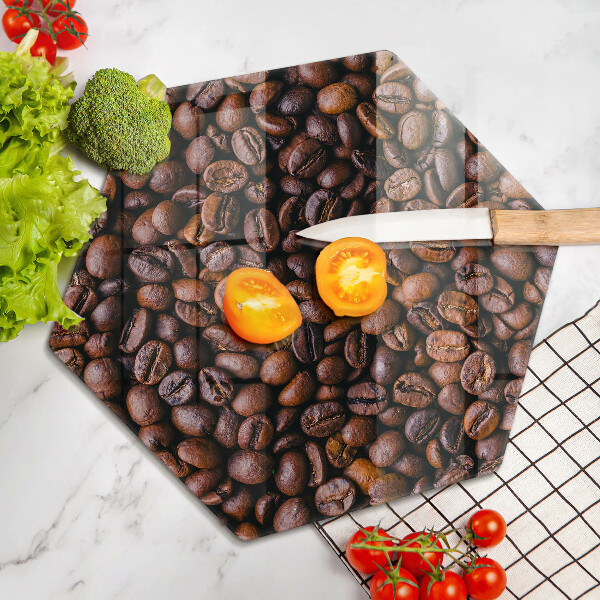 Chopping board Coffee beans