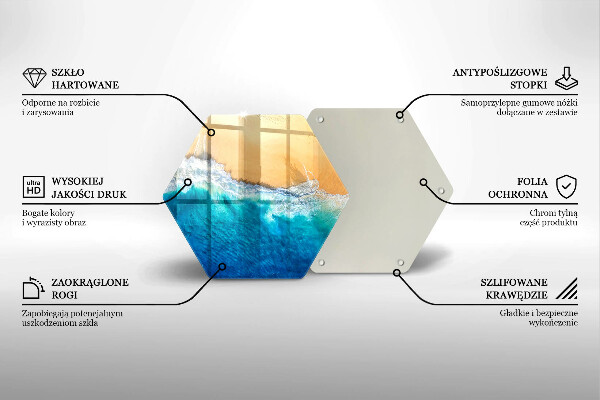 Chopping board Beach and sea